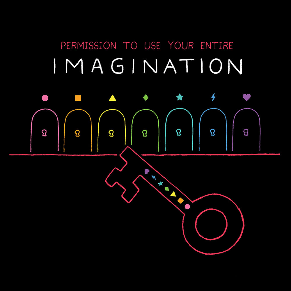 IMAGINATION (Soft Lightweight T-Shirt)
