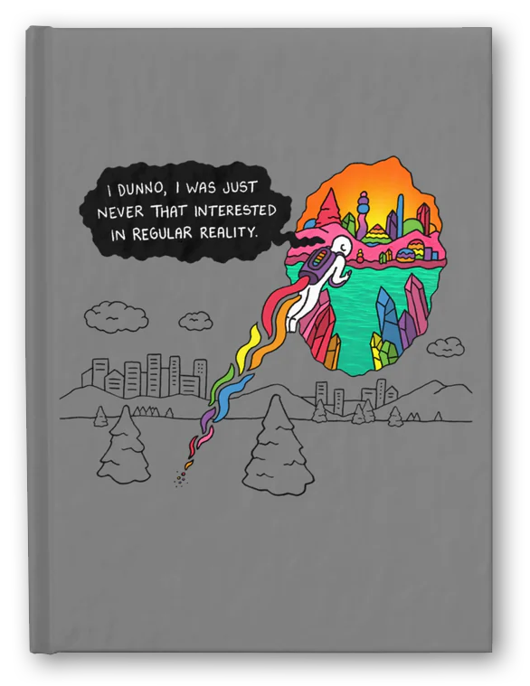 "REGULAR REALITY" Sketchbook