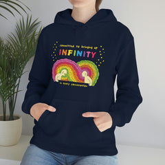 COMMITTED TO BRINGING UP INFINITY (Hooded Sweatshirt)