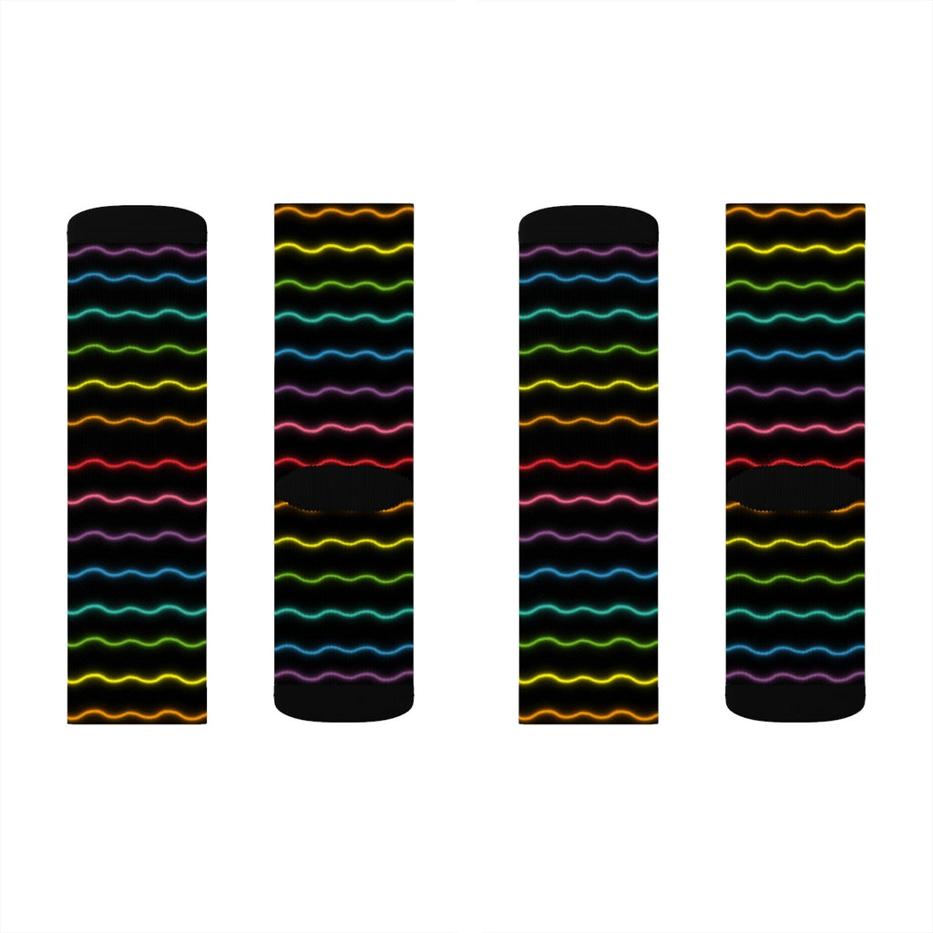 Neon Vibration Socks