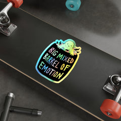 MIXED BARREL (Holographic Die-cut Sticker)