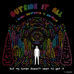 OUTSIDE IT ALL (Soft Lightweight T-shirt)
