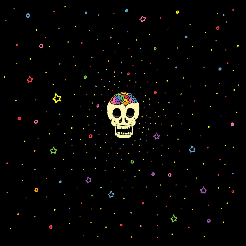 STARRY RAINBOW BRAINSKULL (Soft Lightweight T-shirt)