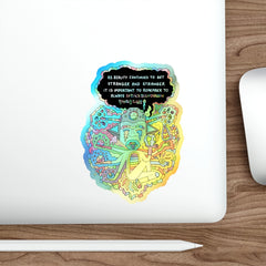 STRANGER (Holographic Die-cut Sticker)