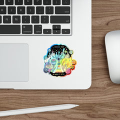 WELCOME BACK (Holographic Die-cut Sticker)