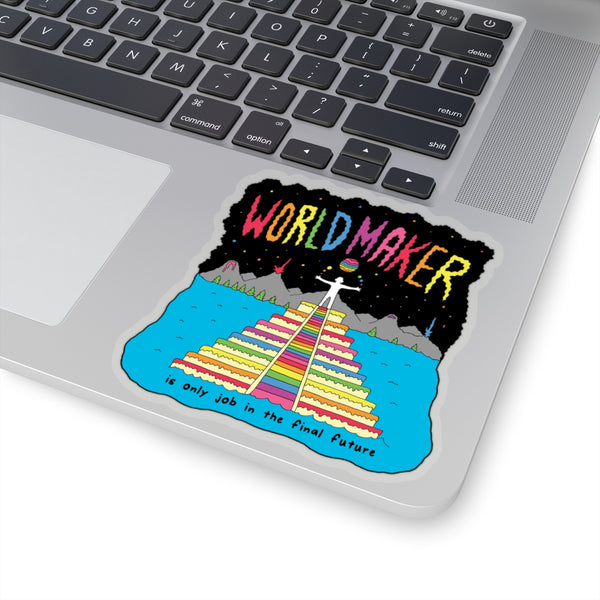 WORLDMAKER (Kiss-Cut Sticker) – Ramin Nazer