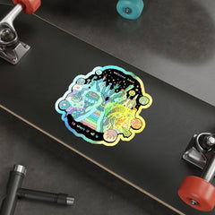WELCOME BACK (Holographic Die-cut Sticker)