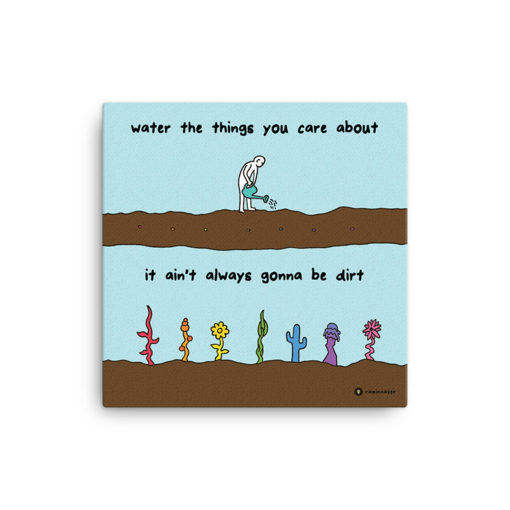 WATER (Canvas Panel)