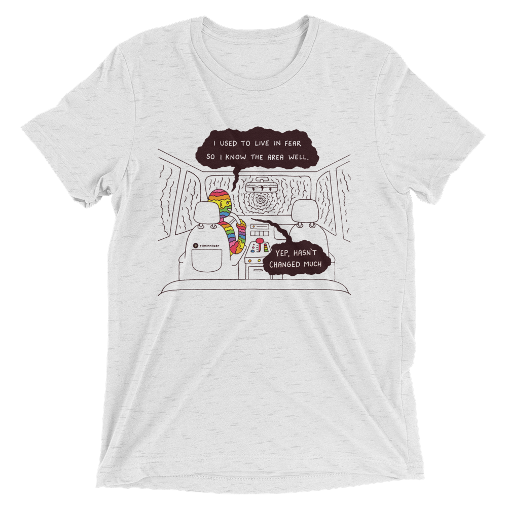 AREA (Tri-blend Vintage T-shirt)