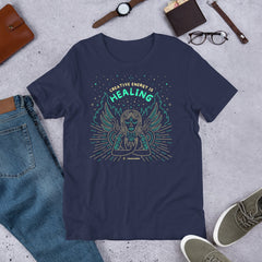 CREATIVE ENERGY IS HEALING (Soft Lightweight T-shirt)