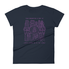 YOUR IMAGINATION (Women's Fashion Fit Tee)