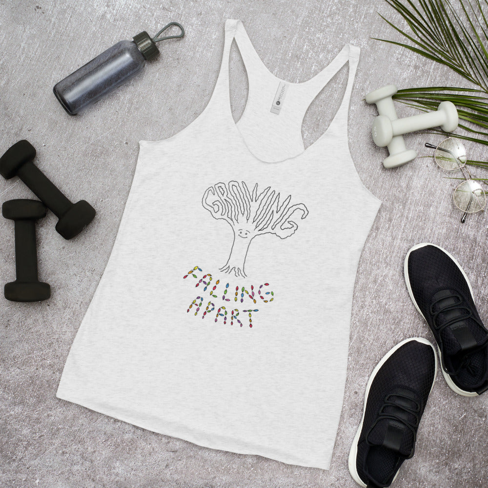 GROWING (Women's Racerback Tank)