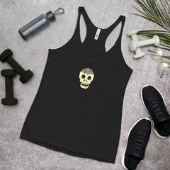 RAINBOW BRAINSKULL (Women's Racerback Tank)