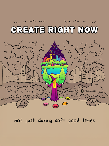 CREATE RIGHT NOW