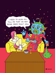 TELL ME I'M NOT BEING CRAZY