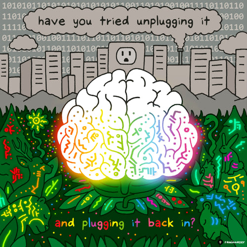 UNPLUG (Soft Lightweight T-shirt)