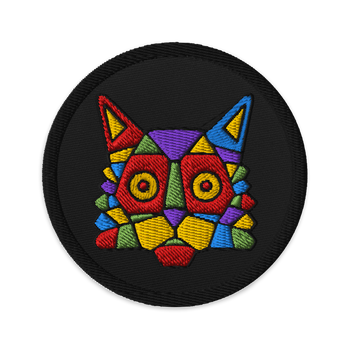 POLYGON CAT (Embroidered Patch)