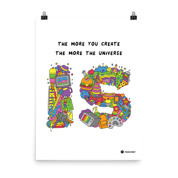 THE MORE YOUR CREATE – Ramin Nazer