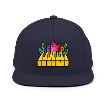 CRYSTAL PIANO Snapback Hat