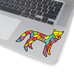 Polygon Fox (Kiss-Cut Sticker)