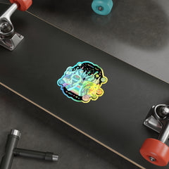 WELCOME BACK (Holographic Die-cut Sticker)