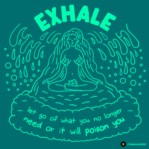EXHALE (Soft Lightweight T-Shirt)