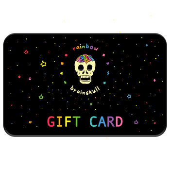 Rainbow Brainskull Gift Card