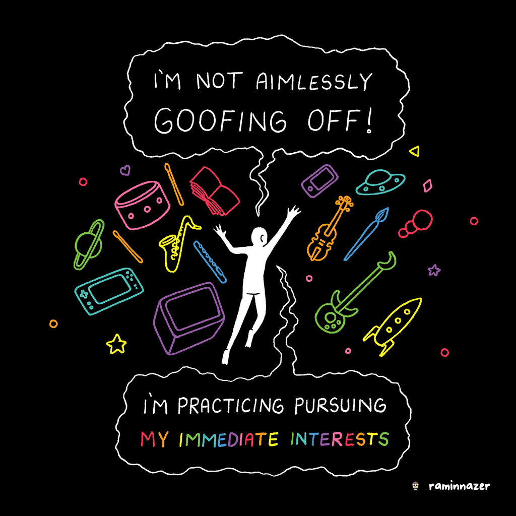 GOOFING OFF (Soft Lightweight T-shirt)