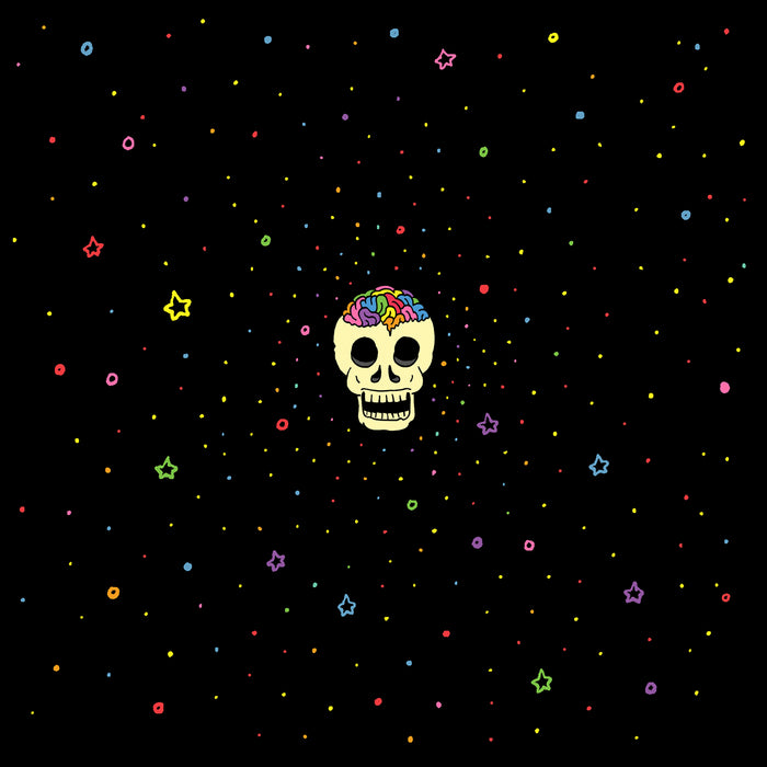 STARRY RAINBOW BRAINSKULL (Soft Lightweight T-shirt)