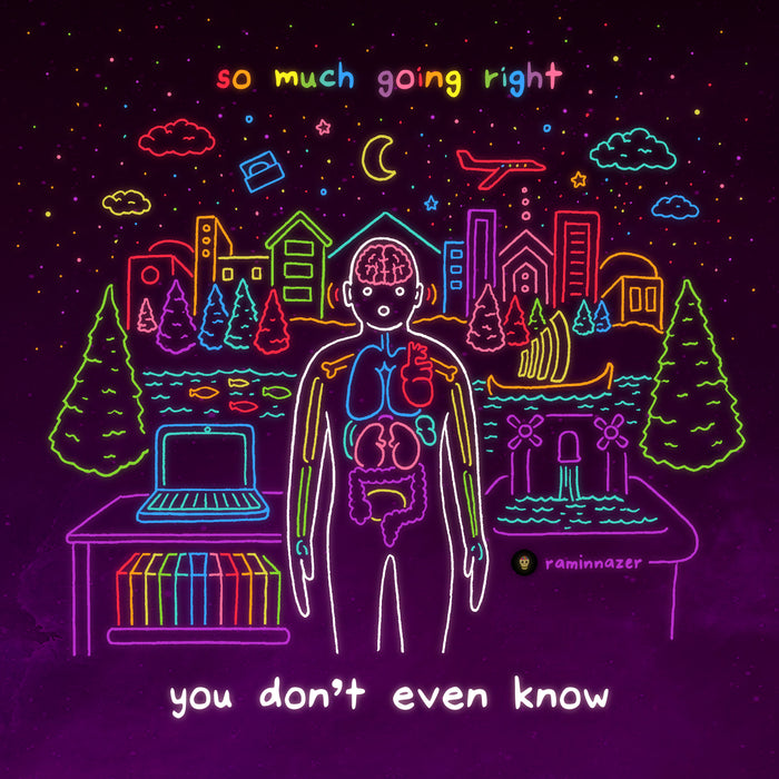 SO MUCH GOING RIGHT (Soft Lightweight T-shirt)