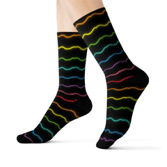 Neon Vibration Socks