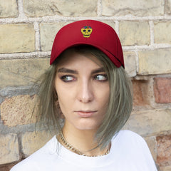 Rainbow Brainskull Unisex Twill Hat