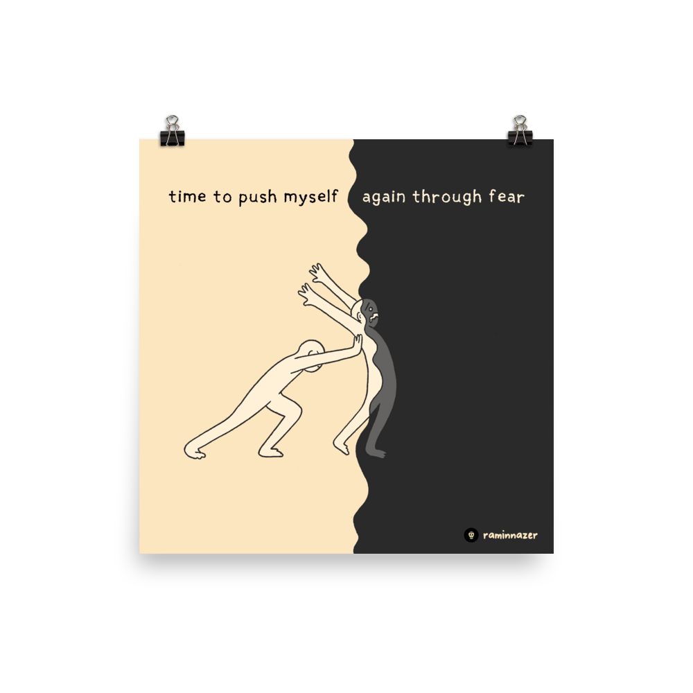 Paper Ramin TIME TO PUSH MYSELF AGAIN – Ramin Nazer