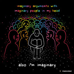 IMAGINARY (Soft Lightweight T-shirt)