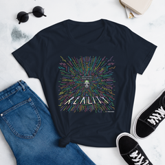LIMITED VIEW OF REALITY (Women's Fashion Fit Tee)