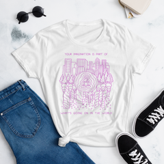 YOUR IMAGINATION (Women's Fashion Fit Tee)
