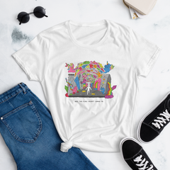 HOPE THIS PLACE DOESN'T CHANGE ME (Women's Fashion Fit Tee)